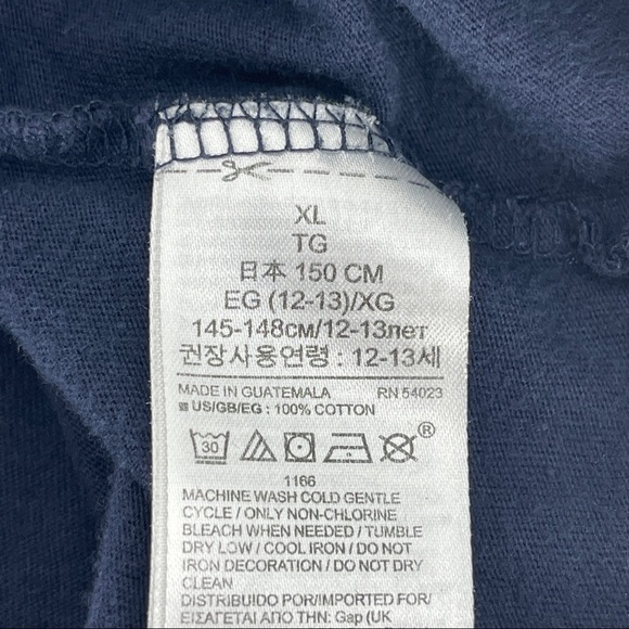 Gap Kids Short Sleeve Rocket Graphic T-Shirt Sz XL - Picture 6 of 6